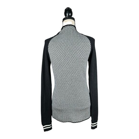 Smartwool Chevron Dacono Funnel Neck Wool Sweater - Picture 3 of 4